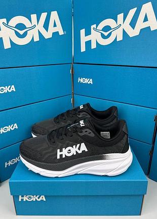 Мужские кроссовки hoka challenger art 7 black white