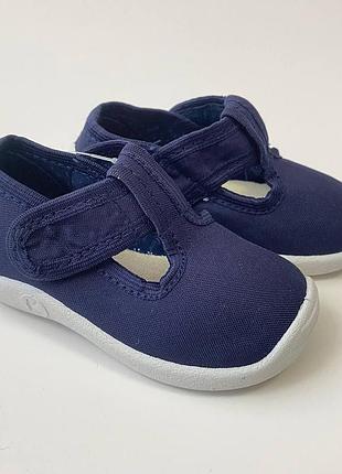 Тапочки кредо синие 13,5 см