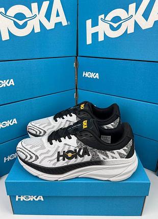 Мужские кроссовки hoka challenger art 7 grey black orange