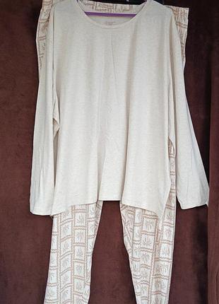 Костюм женский домашний с штанами 2xl-3xl, батл