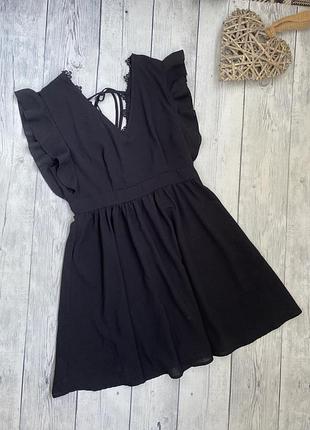 Платье женское чёрное от shein m (38)10