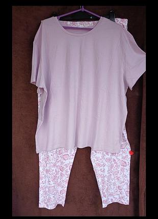 Костюм женский домашний с штанами,  xl-2xl, батл
