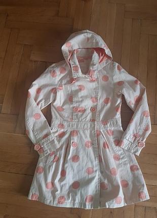 Плащ котоновый для девочки 3