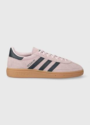 Замшеві рожеві кросівки оригінал adidas originals handball spezial 39 1/3