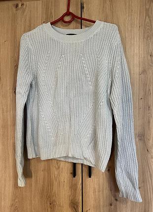 Светр жіночий, кофта h&m. ніжно блакитного кольору.