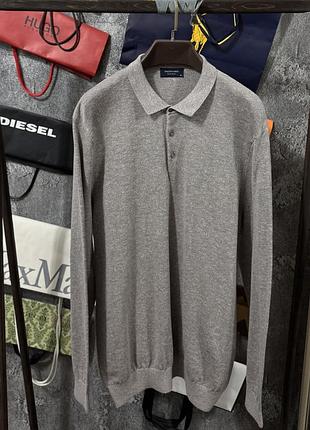 Кофта чоловіча поло profuomo originale сірий xl