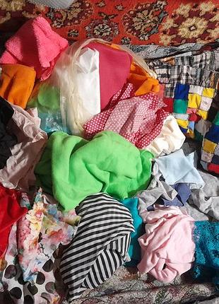 Продам разные остатки ткани