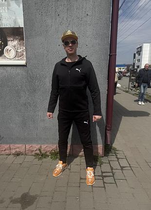Оригінал спортивний костюм puma evostripe full-zip men's hoodie 678995 01  оригинал пума xl l m