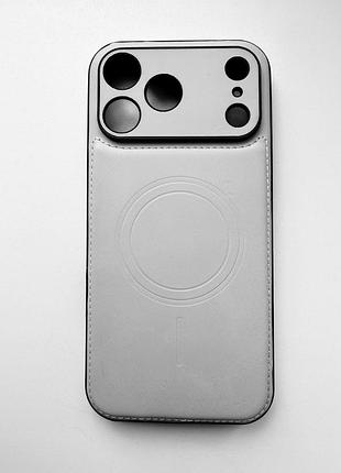 Шкіряний чохол для apple iphone 17 pro max 5
