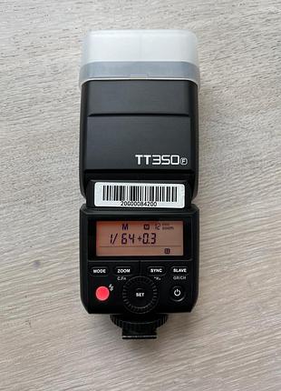 Накамерная вспышка godox tt350f для fujifilm
