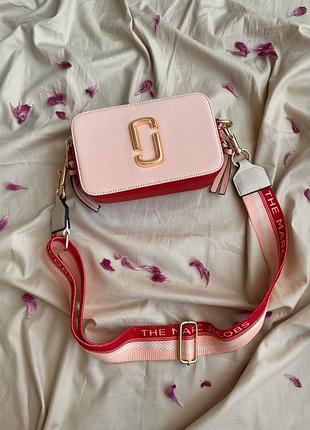 Marc jacobs pink/red logo