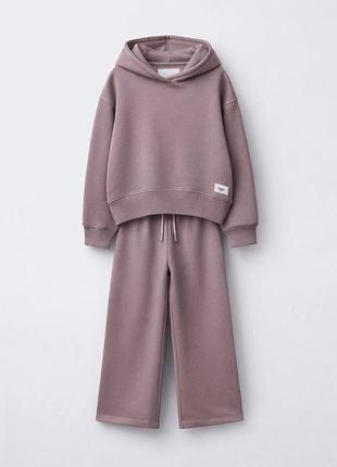 Спортивний костюм zara худі і wide leg штани