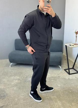 🏋️‍♂️ мужской спортивный костюм pull (без капюшона) серый s-xl