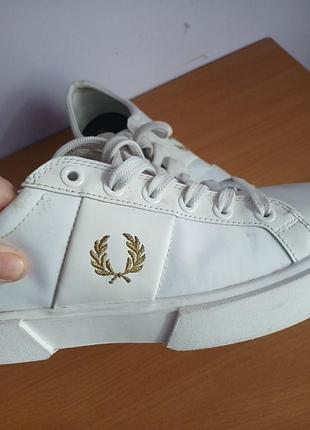 Кеды белые fred perry 3