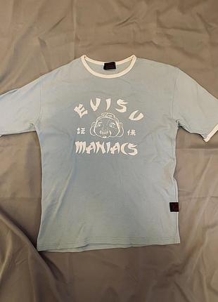 Футболка evisu maniacs