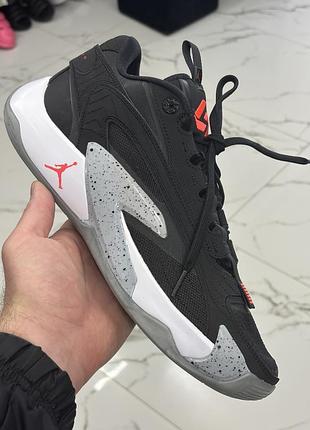 Кроссовки - nike air jordan luka 2 black bright crimson (size 44 &amp; 46) - dx8733-006 - original nike jordan
