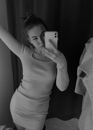 Сукня бежева тепла 3