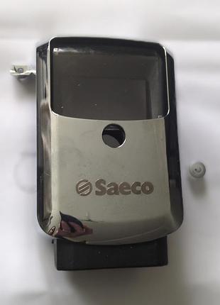 Хромова накладка на лицьову панель saeco incanto cappuccino hd8917, hd8918, hd8919 (товар вживаний)