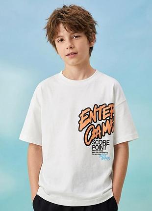 Футболка zara для хлопчика новинка