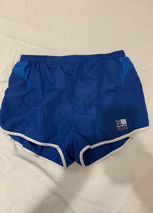 Спортивні шорти — чоловіча модель бігових шортів karrimor run shorts. розмір l.