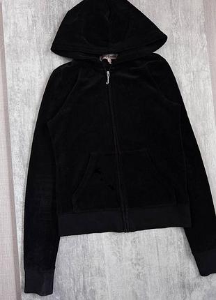 Винтажная велюровая зипка juicy couture y2k dollskill