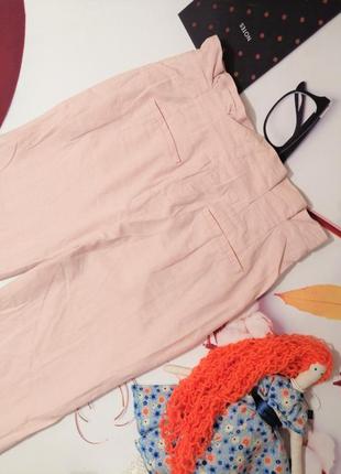 Лляні штани topshop, розмір 12/40 або l6 фото