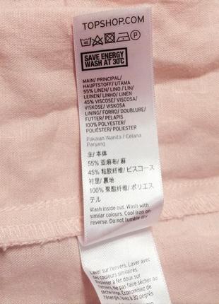 Лляні штани topshop, розмір 12/40 або l10 фото