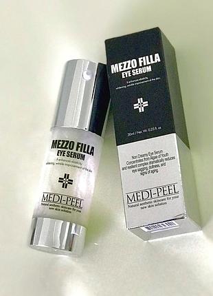 Омолаживающая сыворотка для век с пептидами medi peel mezzo filla eye serum1 фото