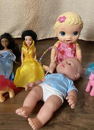 Дитячі ляльки barbie , my little pony , пупс
