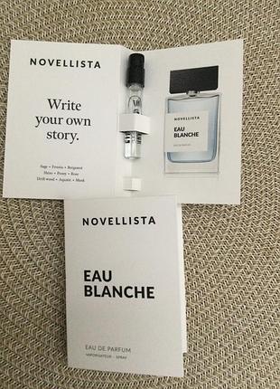 Novellista eau blanche нішева парфумована вода унісекс