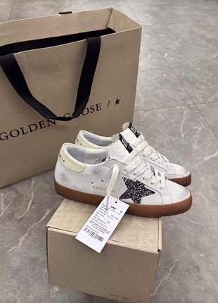 Жіночі кеди натуральна шкіра golden goose ggdb ballstar