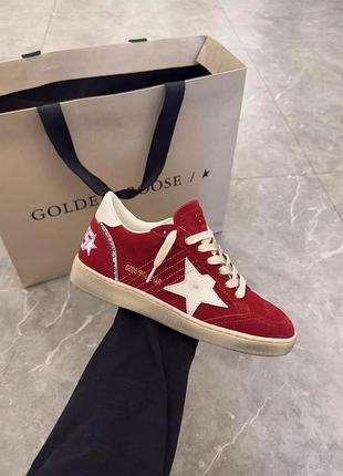 Жіночі кеди натуральна шкіра golden goose ggdb ballstar