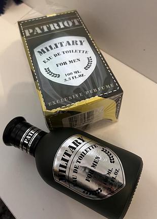 Чоловіча туалетна вода military patriot famille grasse 100 ml. франція