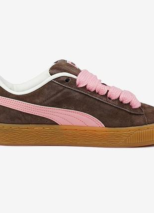 Puma suede xl brown pink