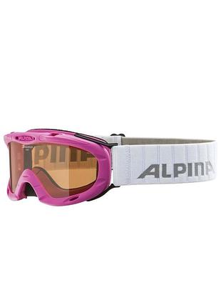 Alpina “ruby s”  горнолыжные/сноубордические детские очки на девочку