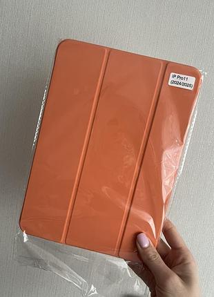 Чохол книжка для ipad pro 11 (2024/2025) — новий, помаранчевий