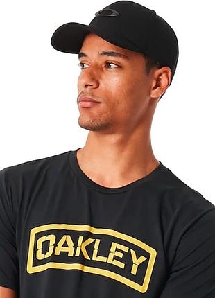 Унісекс кепка бейсболка oakley tincan cap black