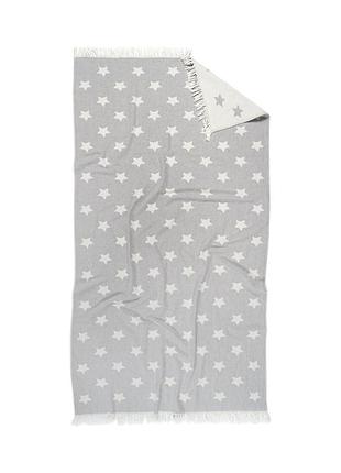 Полотенце lotus home pestemal - star 90*160 grey серый
