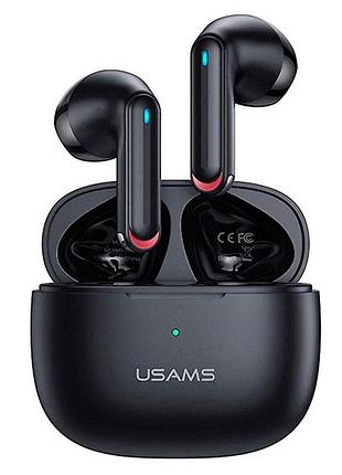 Навушники bluetooth бездротові usams nx10 з мікрофоном та шумозаглушенням enc black