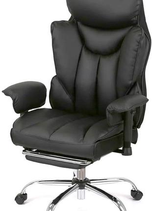 Кресло аклас бамбетель rl 10093h (pu black)