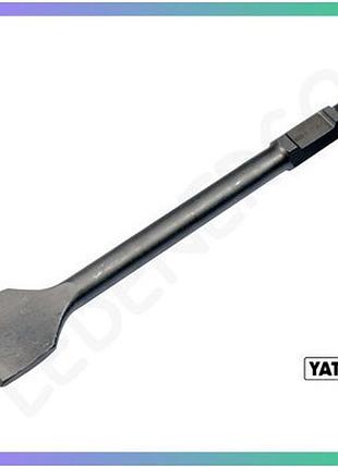 Долото плоске yato hex 450мм 75мм для будівництва та ремонту інструмент для роботи