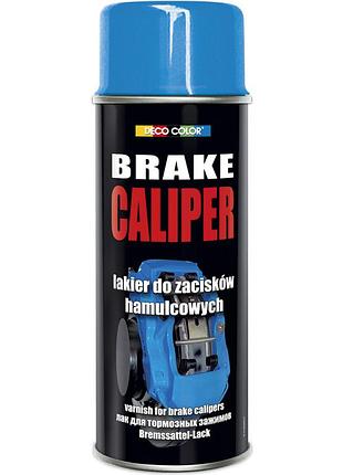 Краска для тормозных суппортов аэрозольная "brake caliper" decocolor синий 400мл