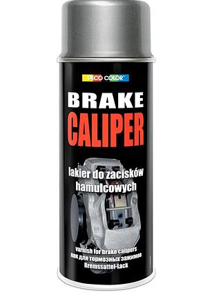 Фарба для гальмівних супортів аерозольна "brake caliper" decocolor сріблястий 400мл