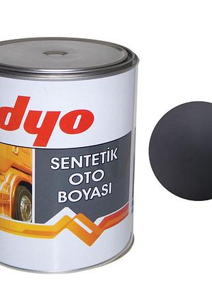 Черный мат, краска автомобильная (синтетическая) алкидная dyo 1л