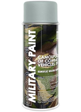 Камуфляжная краска матовая аэрозольная "military" decocolor серый (ral7038) 400мл