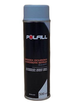 Антигравой аэрозольный 200 серый 500мл polfill