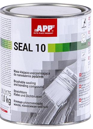 Герметик під кисть seal10 світло сірий 1л app, 040101