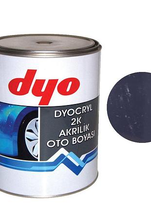 456 темно синий, краска автомобильная акриловая dyo 1л (без зат.)