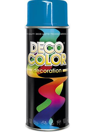 Фарба аерозольна алкідна decocolor синій (ral5015) 400мл