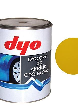 299 таксі жовтий, фарба автомобільна акрилова dyo 1л (без затв.)